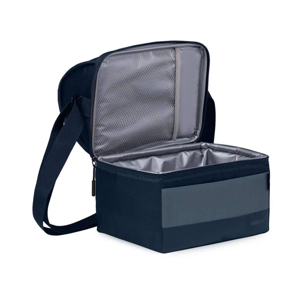 00066114-Igloo-16-Can Dual Compartment Insulated Gripper Lunch Bag - Blue