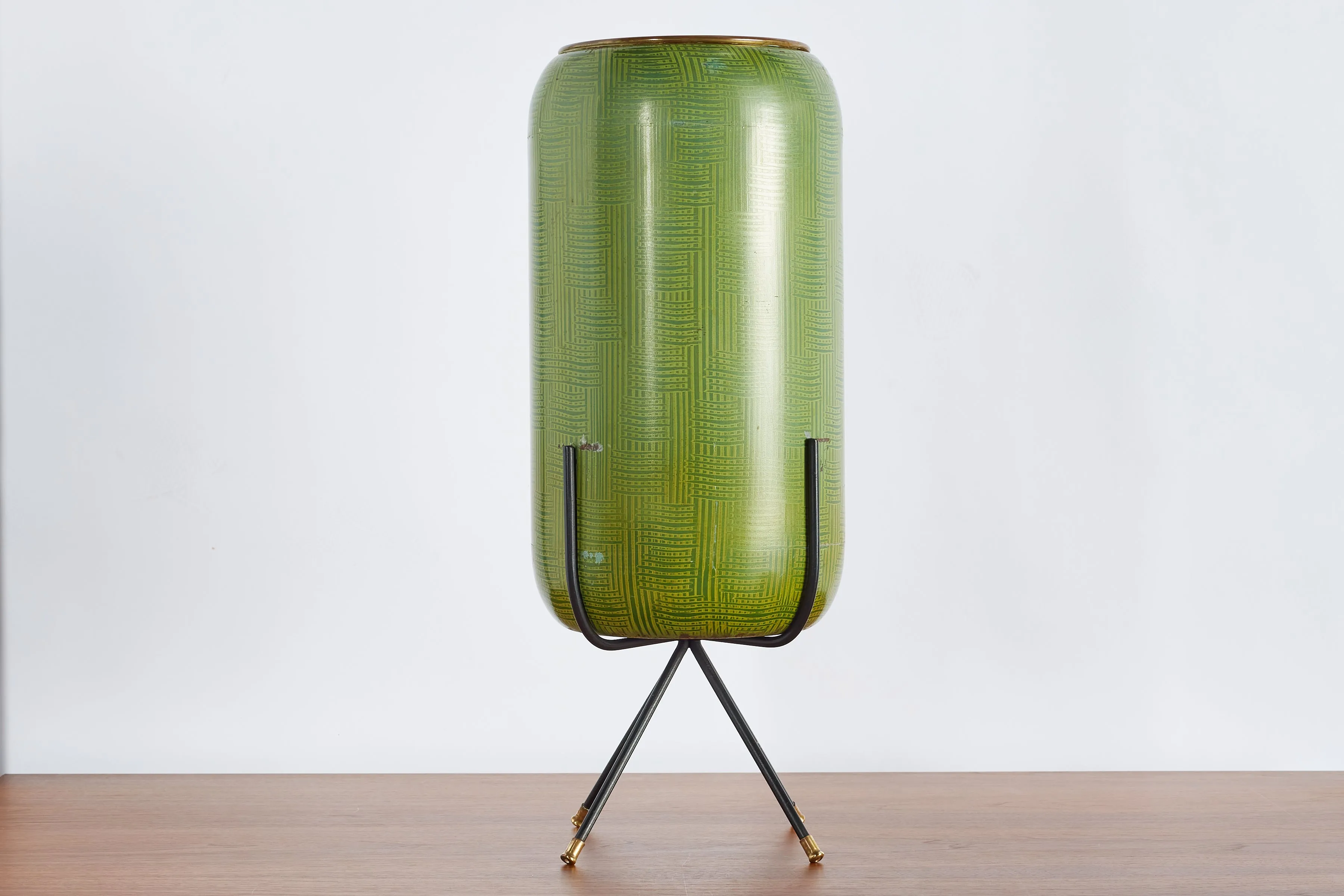 1950's Italian Enameled Umbrella stand