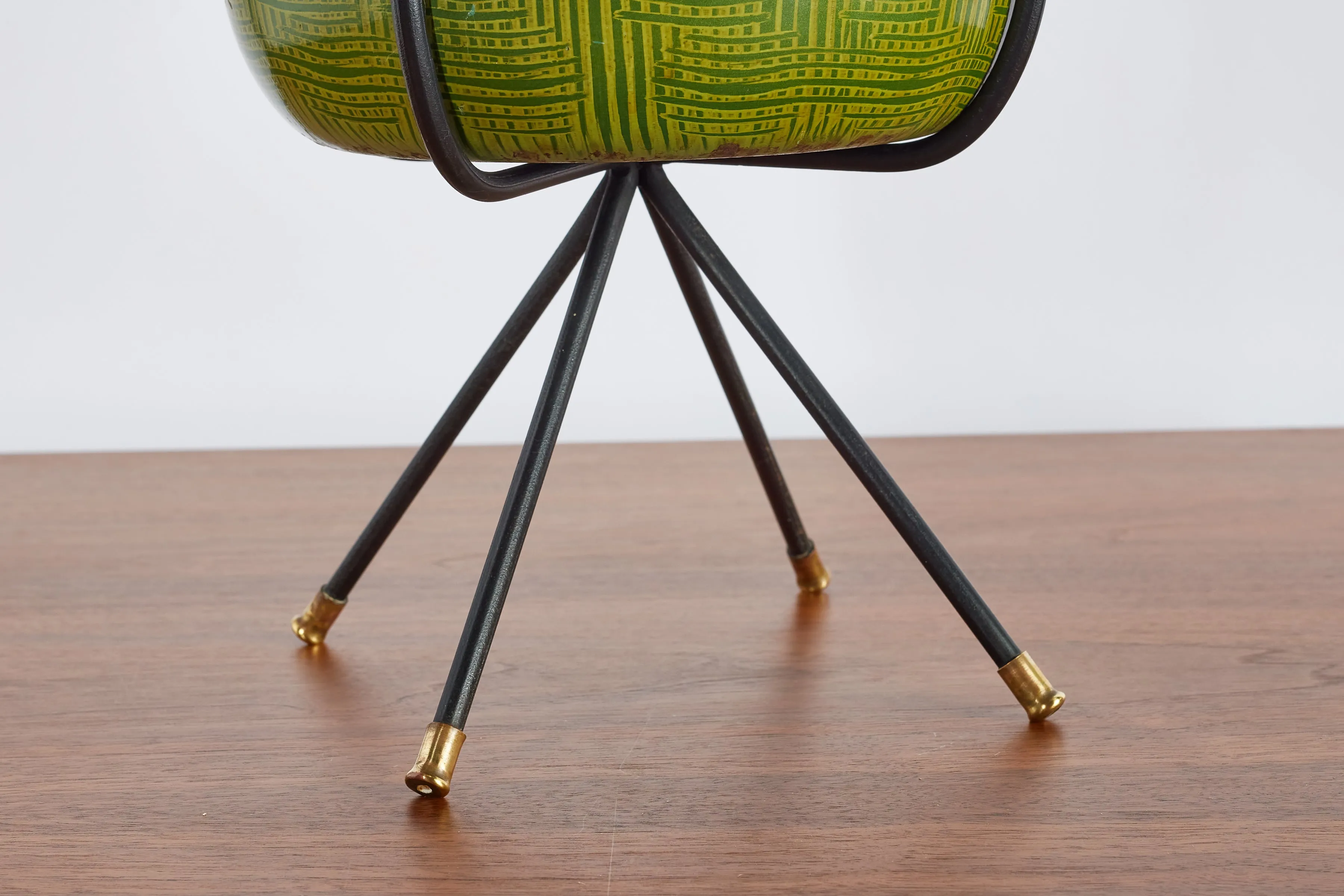1950's Italian Enameled Umbrella stand