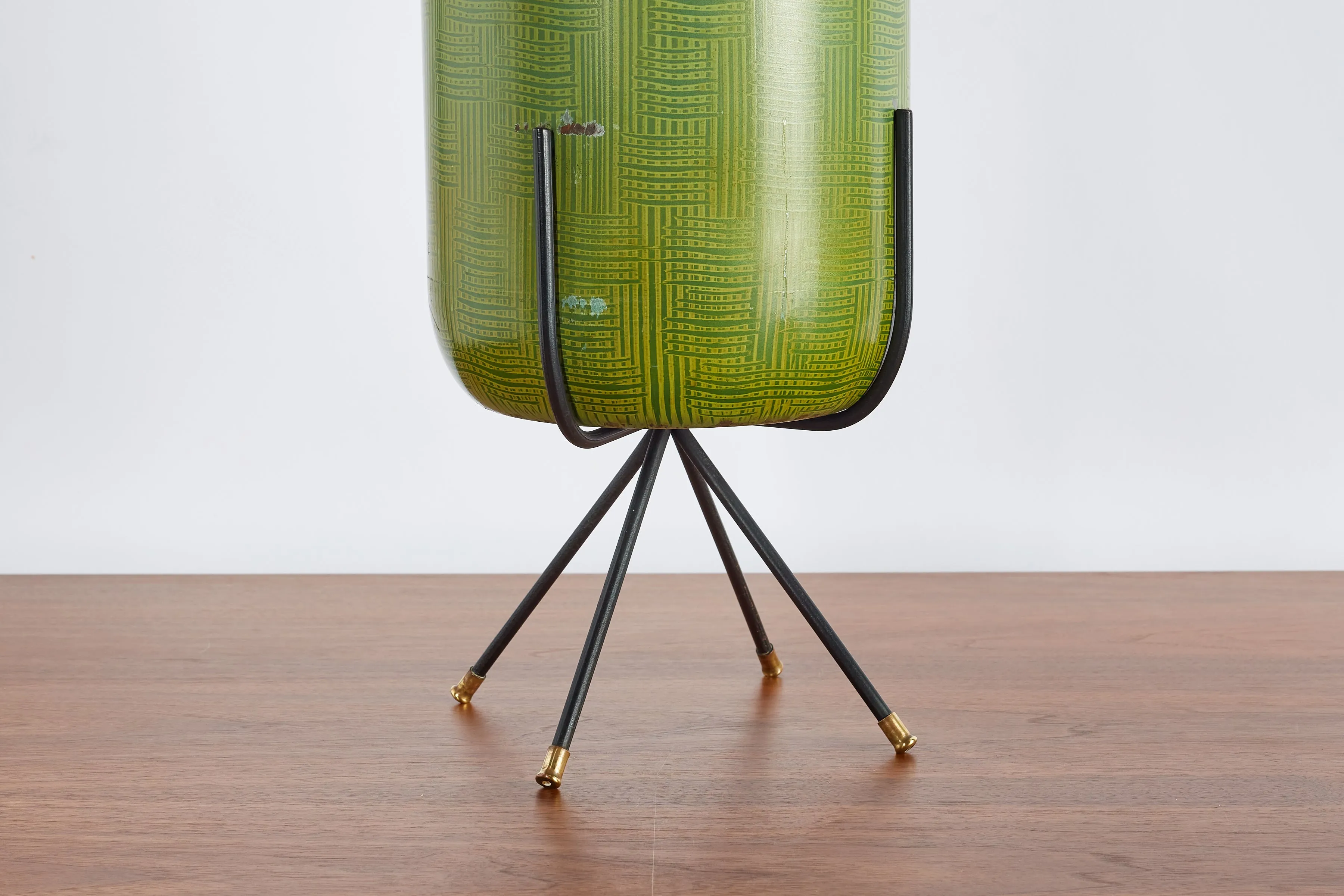 1950's Italian Enameled Umbrella stand