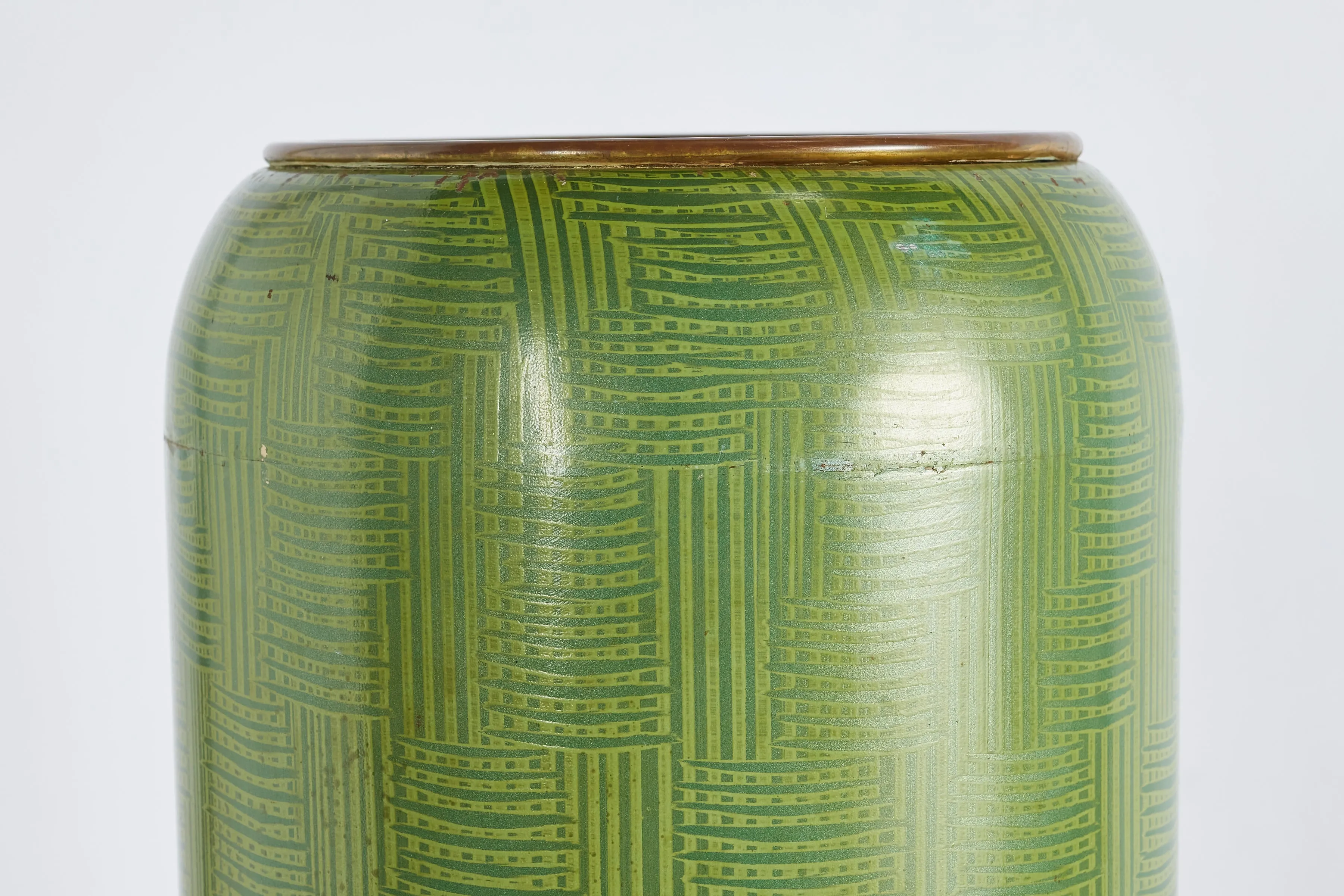 1950's Italian Enameled Umbrella stand