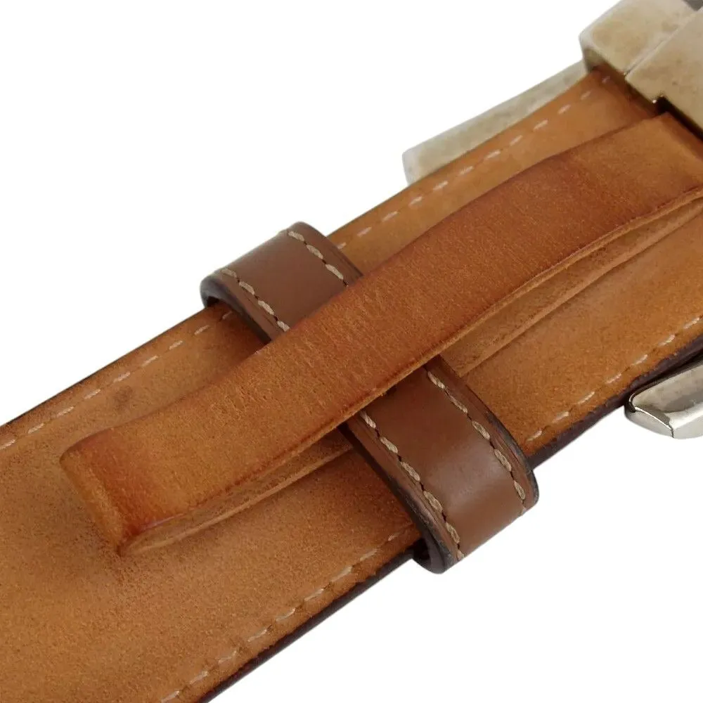 204144AQ (S1) Cartier Belt Brown Leather
