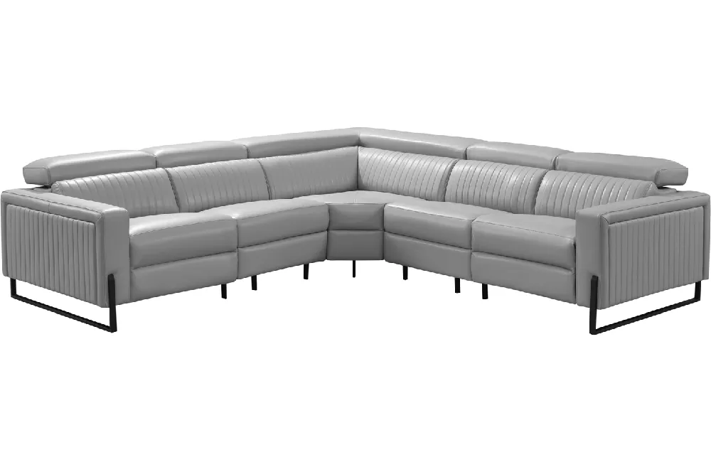 2787 Sectional Sofa with recliners