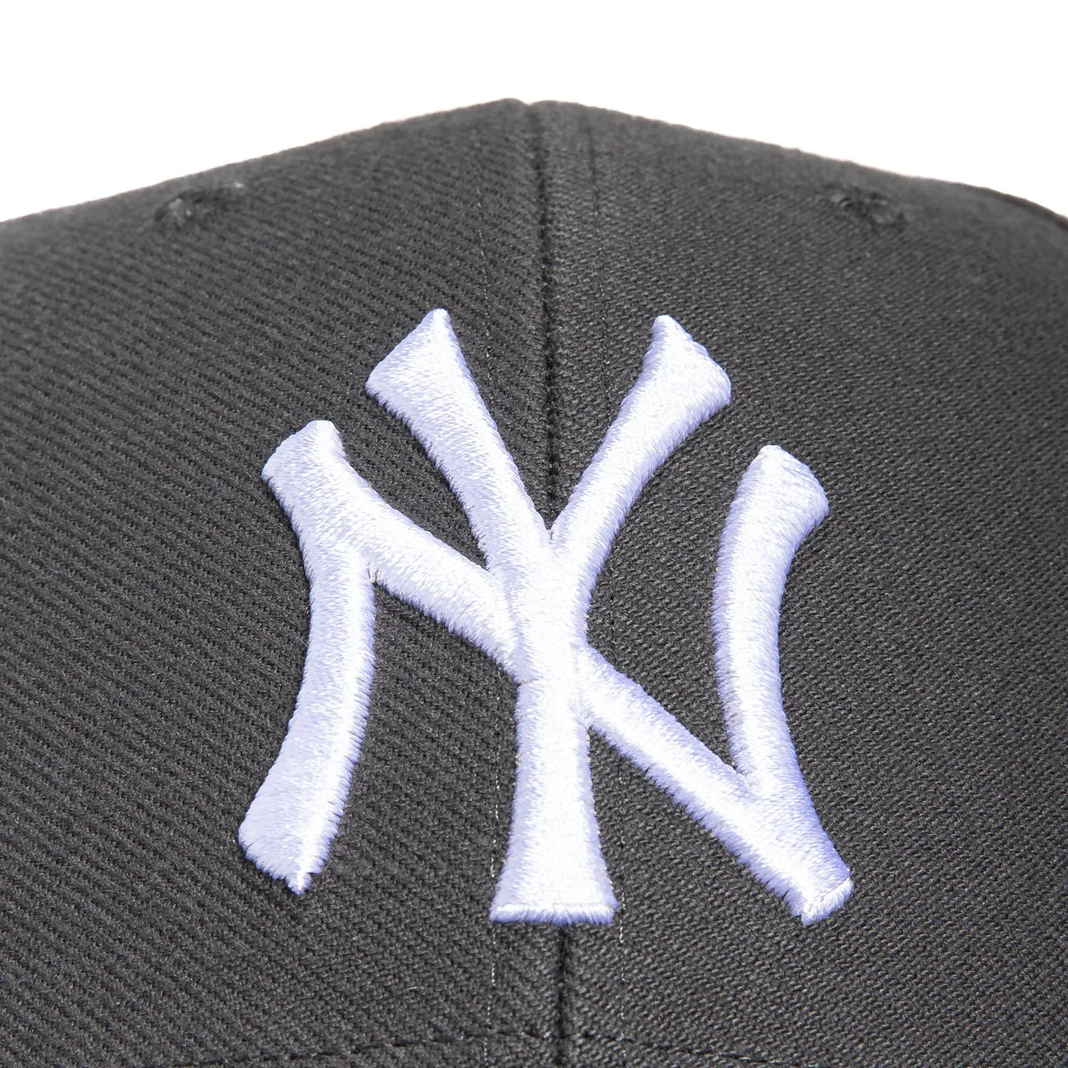 47 Brand New York Yankees MVP Adjustable Hat - Graphite, White
