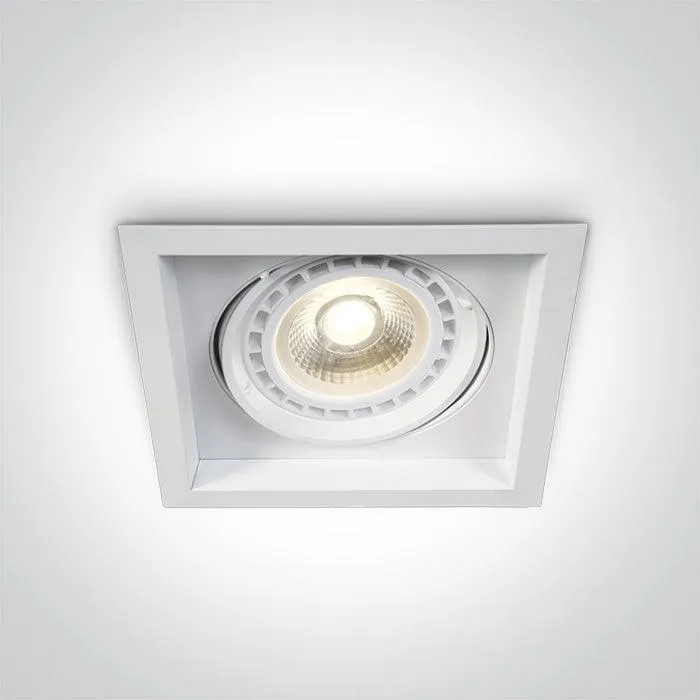 51110N/W WHITE 75W R111 GU10