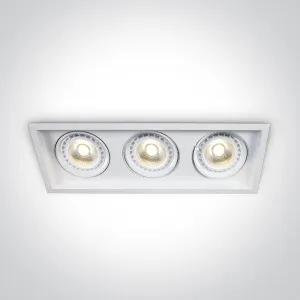 51310N/W WHITE 3x75W R111 G53