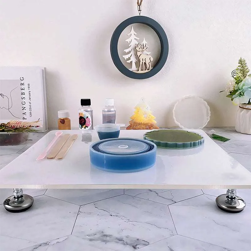 Adjustable Leveling Table Epoxy Mould Balance Table Resin Level