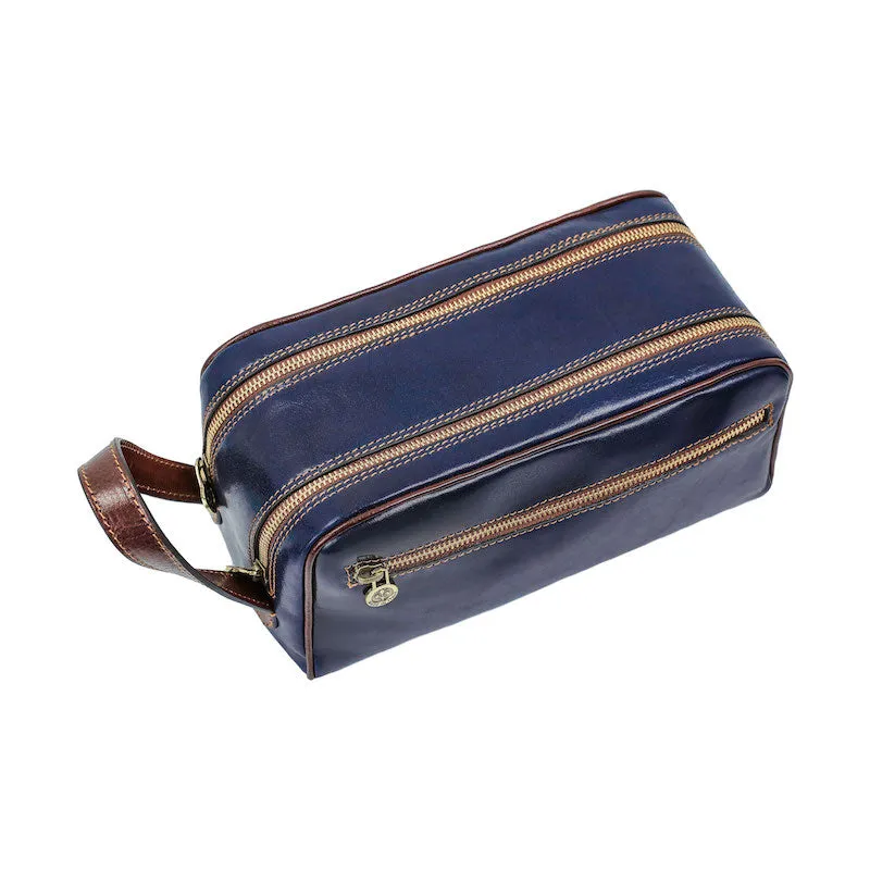 All the Kings Men - Leather Toiletry Bag