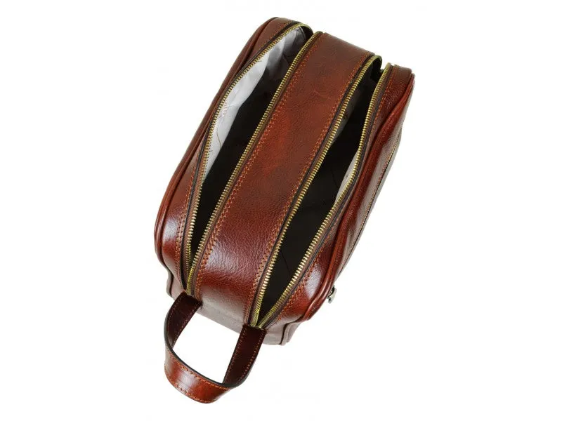 All the Kings Men - Leather Toiletry Bag