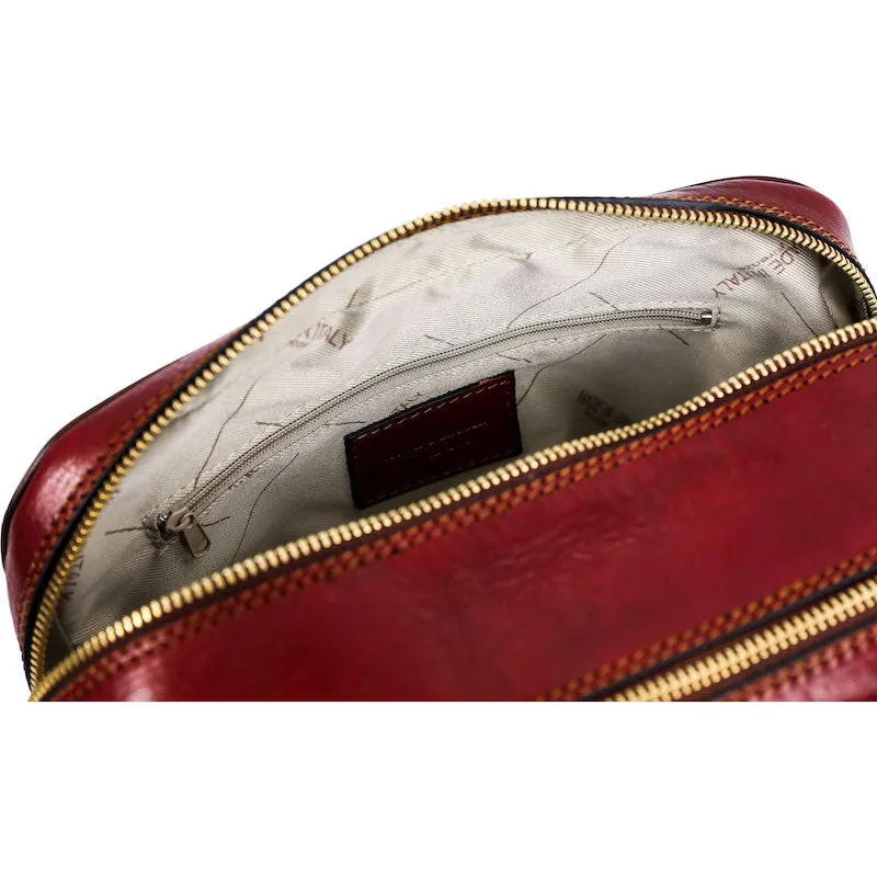 All the Kings Men - Leather Toiletry Bag