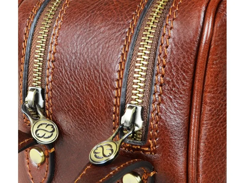 All the Kings Men - Leather Toiletry Bag