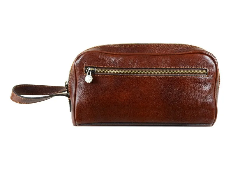 All the Kings Men - Leather Toiletry Bag