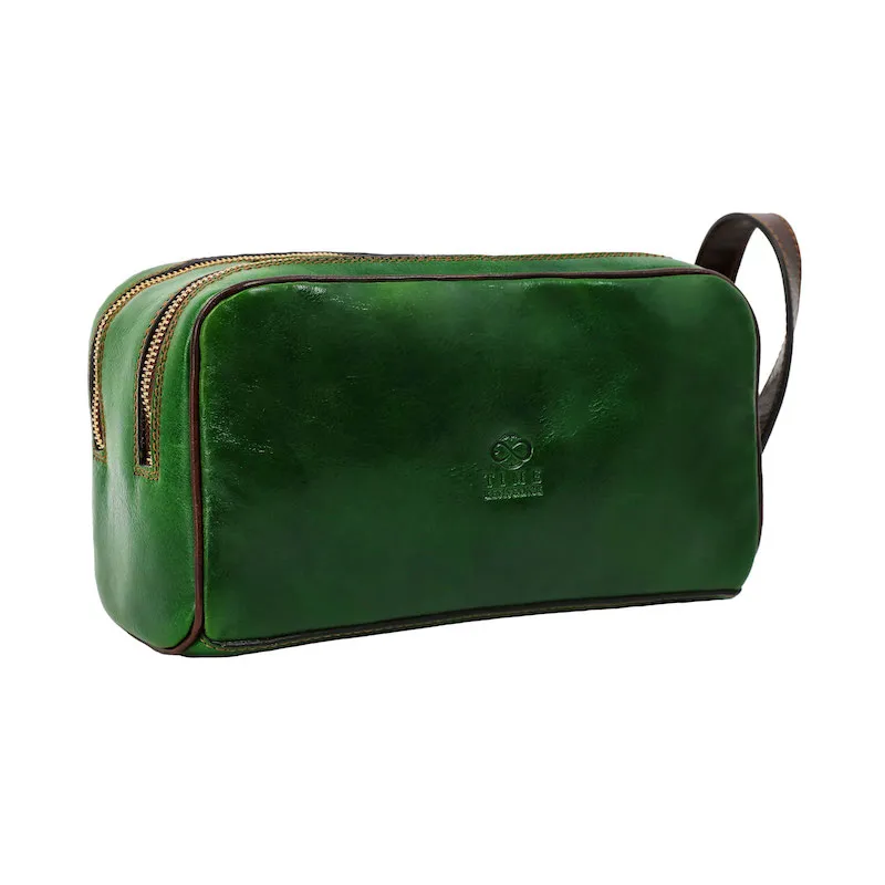 All the Kings Men - Leather Toiletry Bag