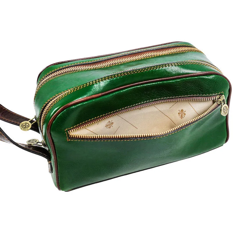 All the Kings Men - Leather Toiletry Bag
