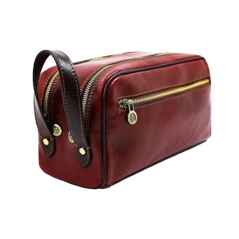 All the Kings Men - Leather Toiletry Bag