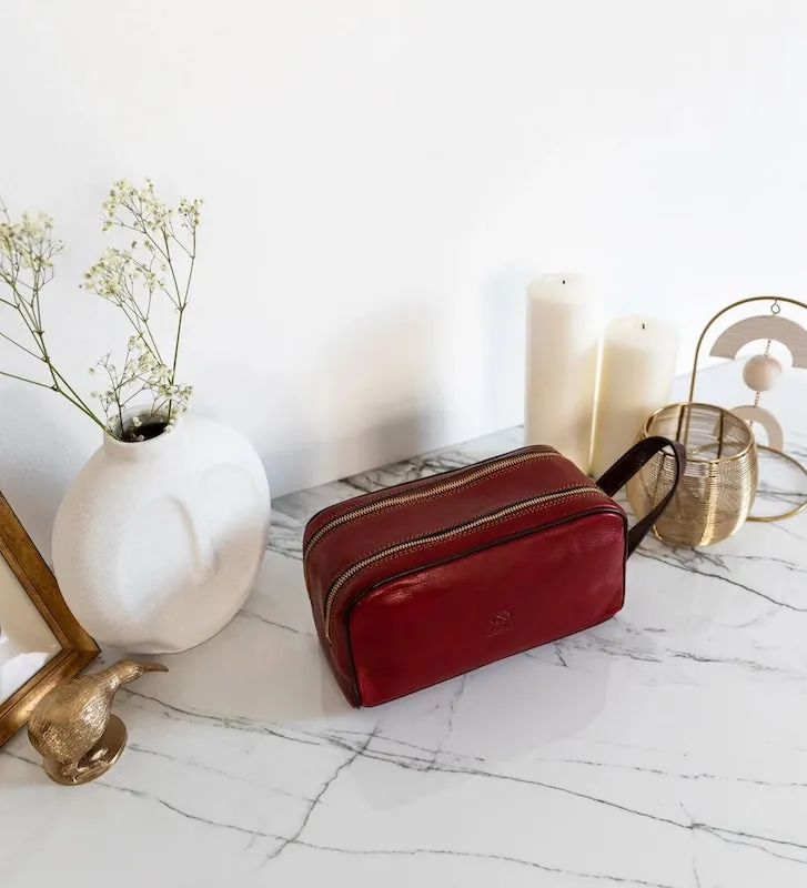All the Kings Men - Leather Toiletry Bag