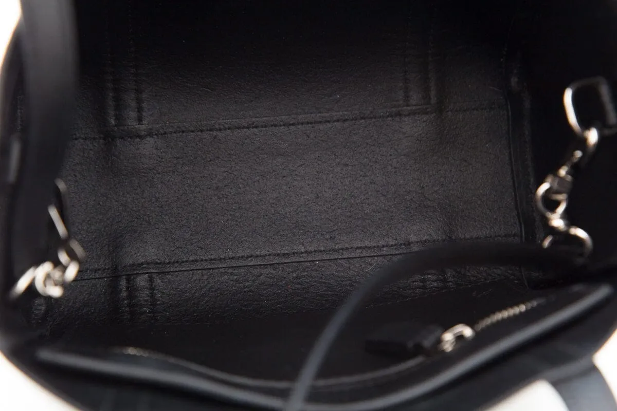 Balenciaga Black Leather top Handle Handbag