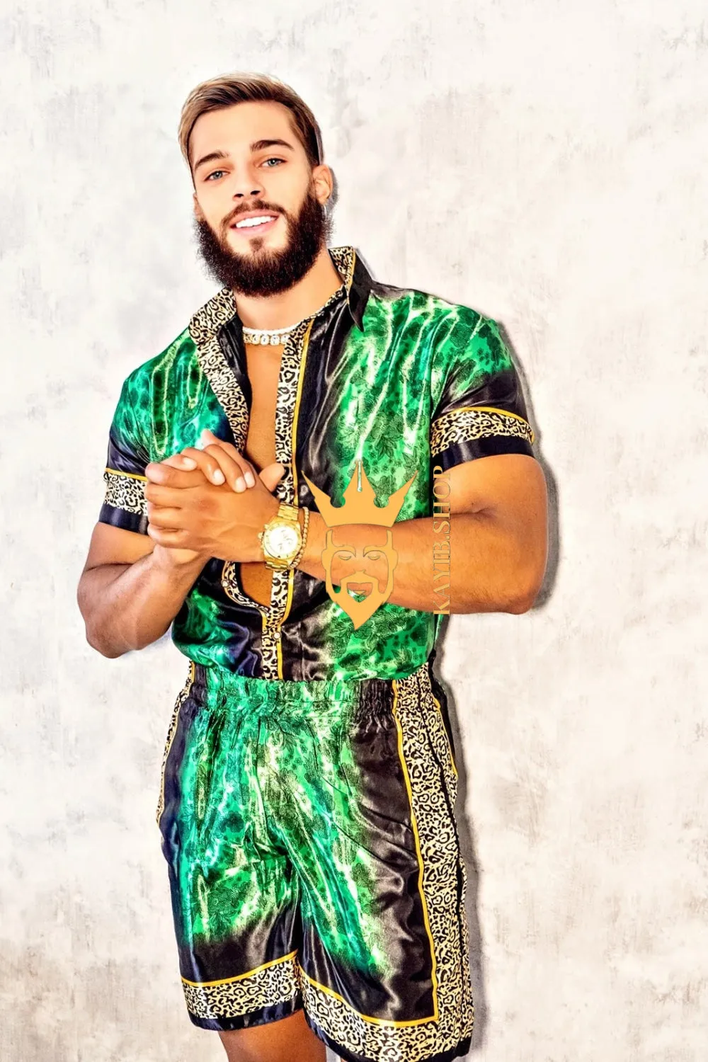 Barocco Silk Set - Embrace Pure Luxury and Stand Out with Refreshing Prints