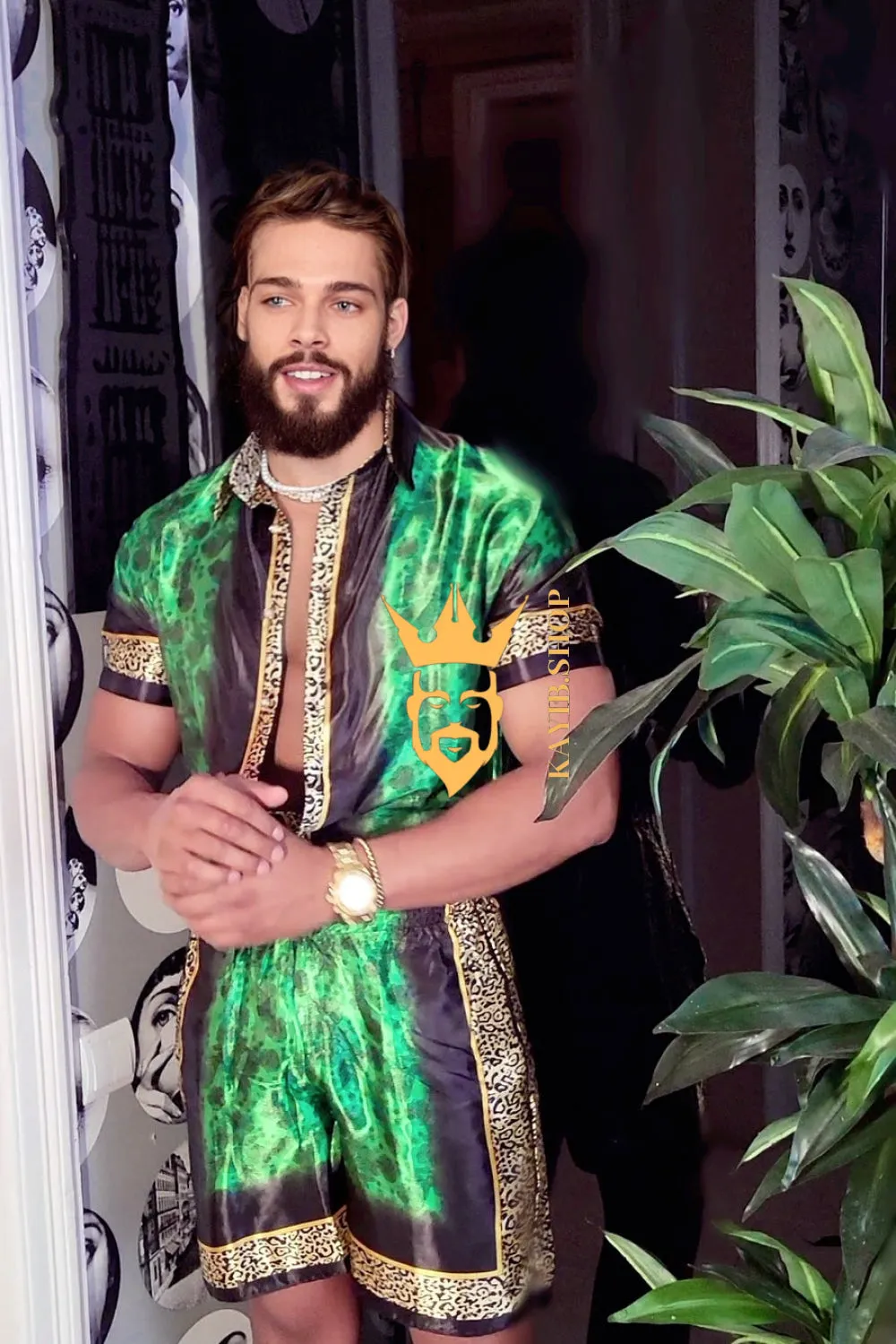 Barocco Silk Set - Embrace Pure Luxury and Stand Out with Refreshing Prints
