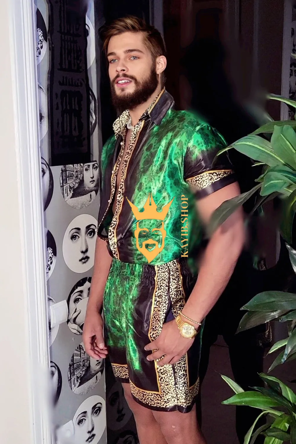 Barocco Silk Set - Embrace Pure Luxury and Stand Out with Refreshing Prints