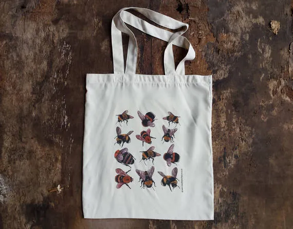 Bee tote bag
