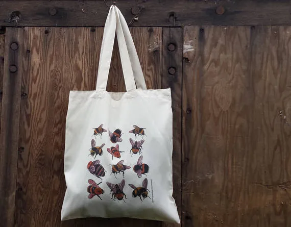 Bee tote bag
