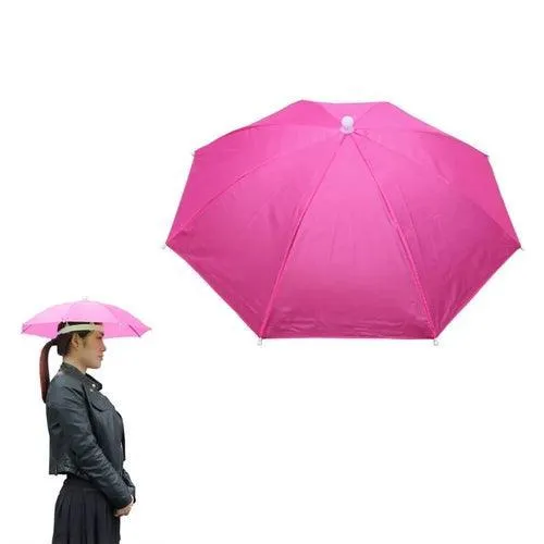Best Portable Rain Umbrella Hat Army Green Foldable