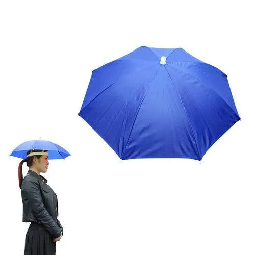Best Portable Rain Umbrella Hat Army Green Foldable