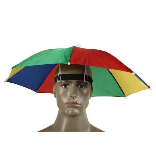 Best Portable Rain Umbrella Hat Army Green Foldable