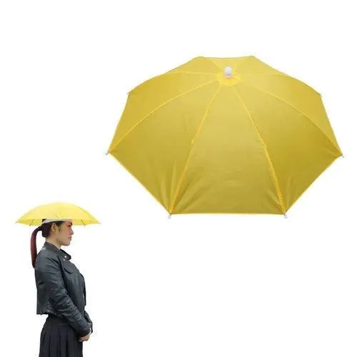 Best Portable Rain Umbrella Hat Army Green Foldable