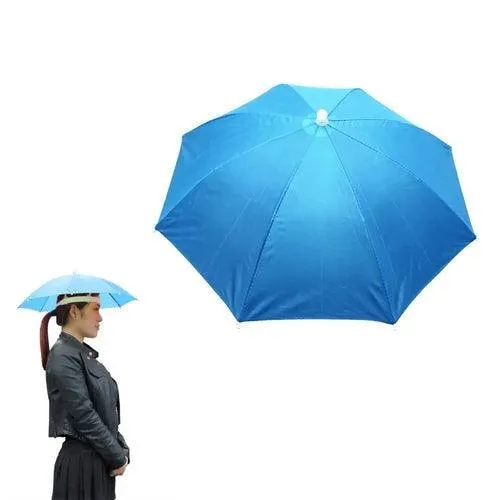 Best Portable Rain Umbrella Hat Army Green Foldable