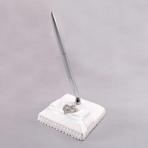 Beverly Clark The Crowned Jewel Collection Pen with Base Black