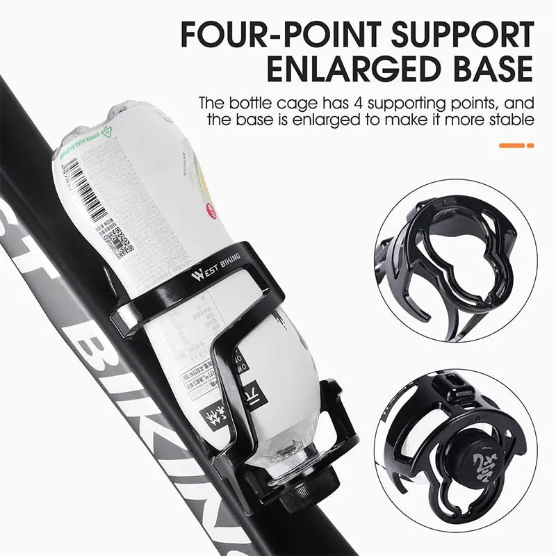 Bicycle Bottle Holder MTB Road Bike Lightweight Bottle Cage Mount Cycling Triathlon Cup Holder Bike Accessories
