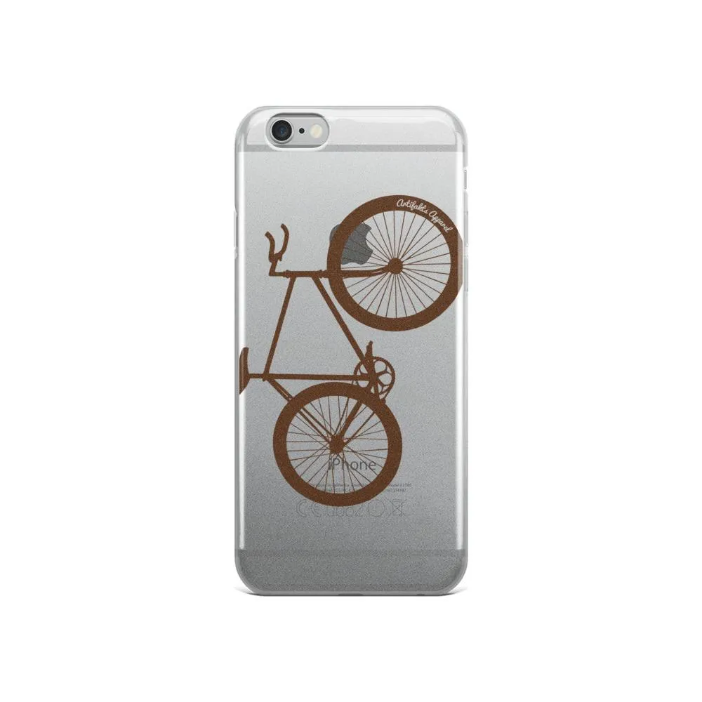 Big Wheelie Cycling Bicycle iPhone Case