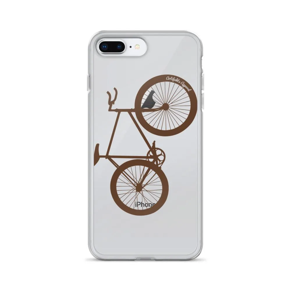 Big Wheelie Cycling Bicycle iPhone Case