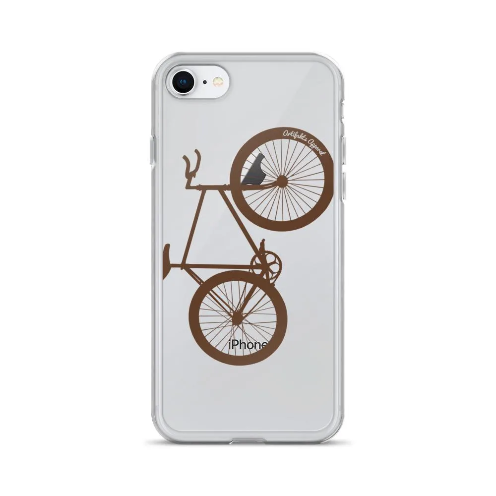 Big Wheelie Cycling Bicycle iPhone Case