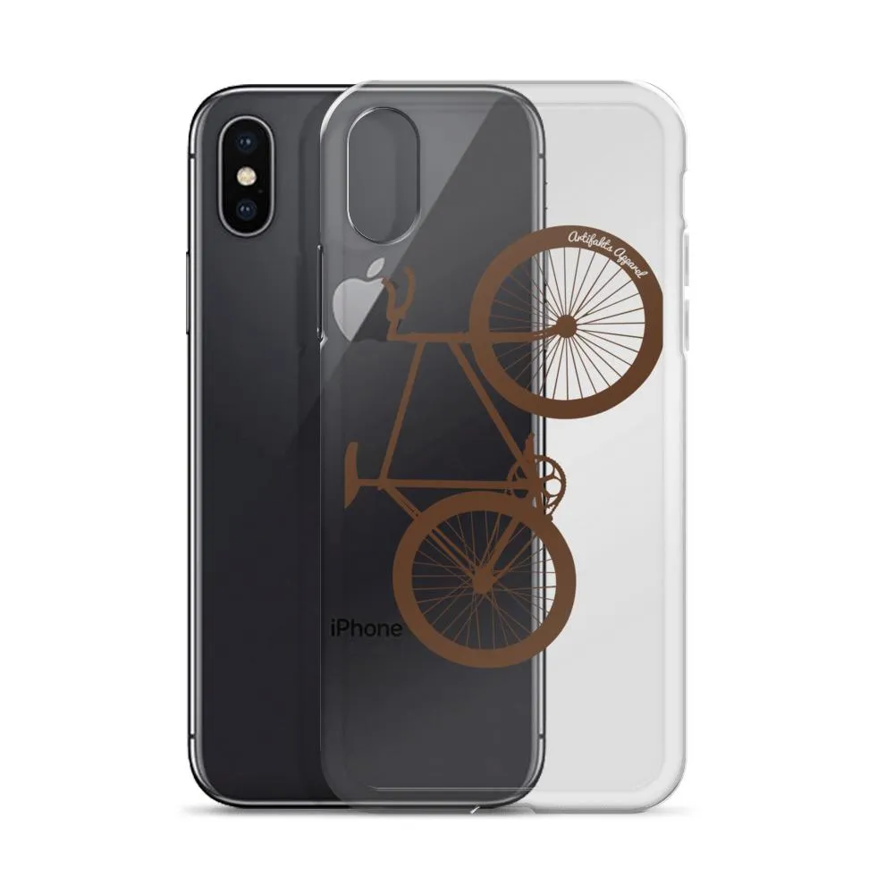 Big Wheelie Cycling Bicycle iPhone Case
