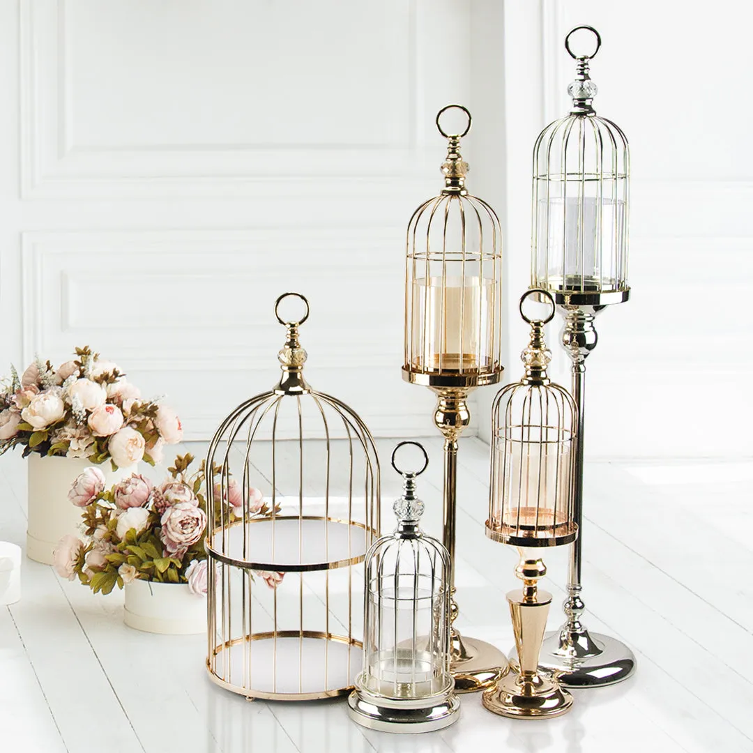 Birdcage Candle Stand