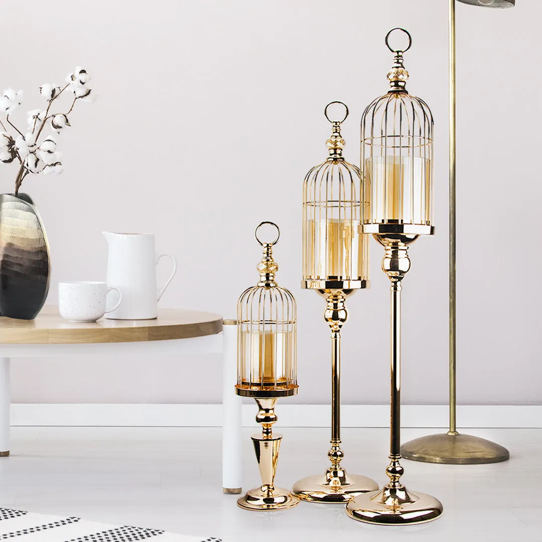 Birdcage Candle Stand