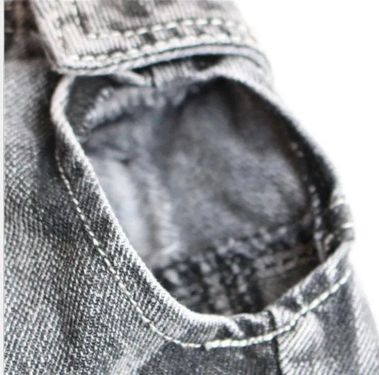 Black Denim Vest