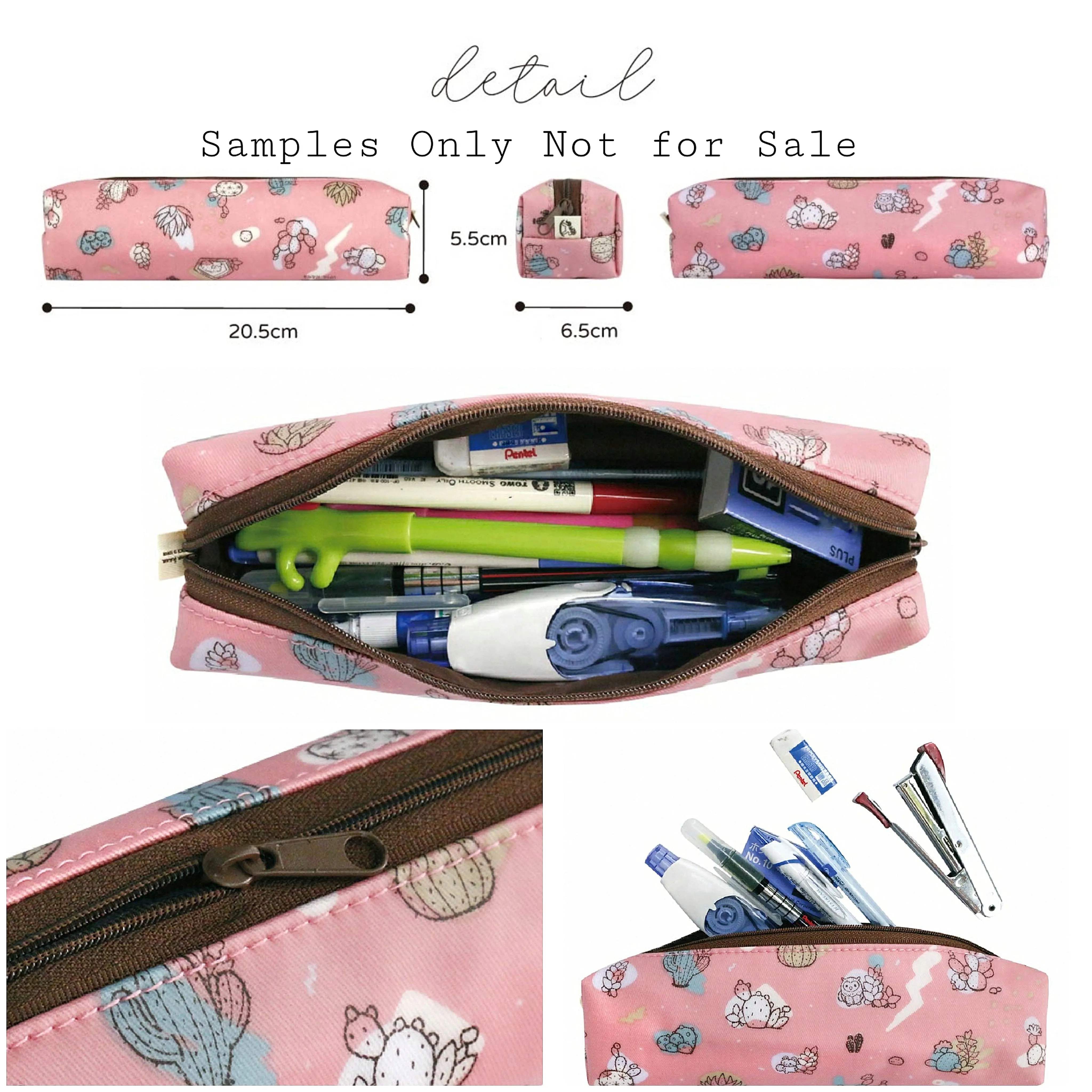 Blue Bubble Tea Corgi Pencil Case