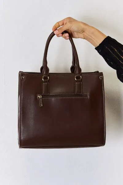 Blue Zone Planet |  David Jones Argyle Pattern PU Leather Handbag