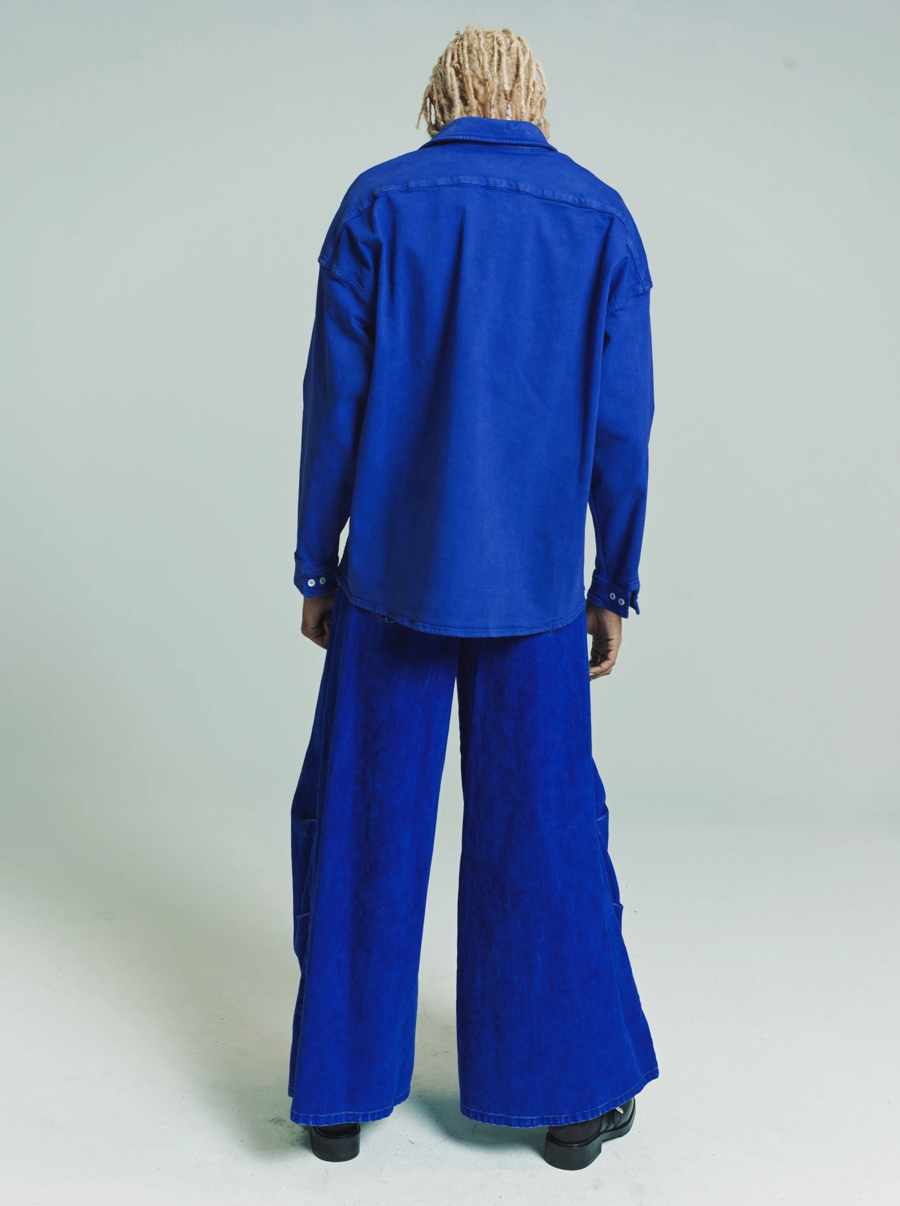 Bluette Ecru Organic Denim Shirt