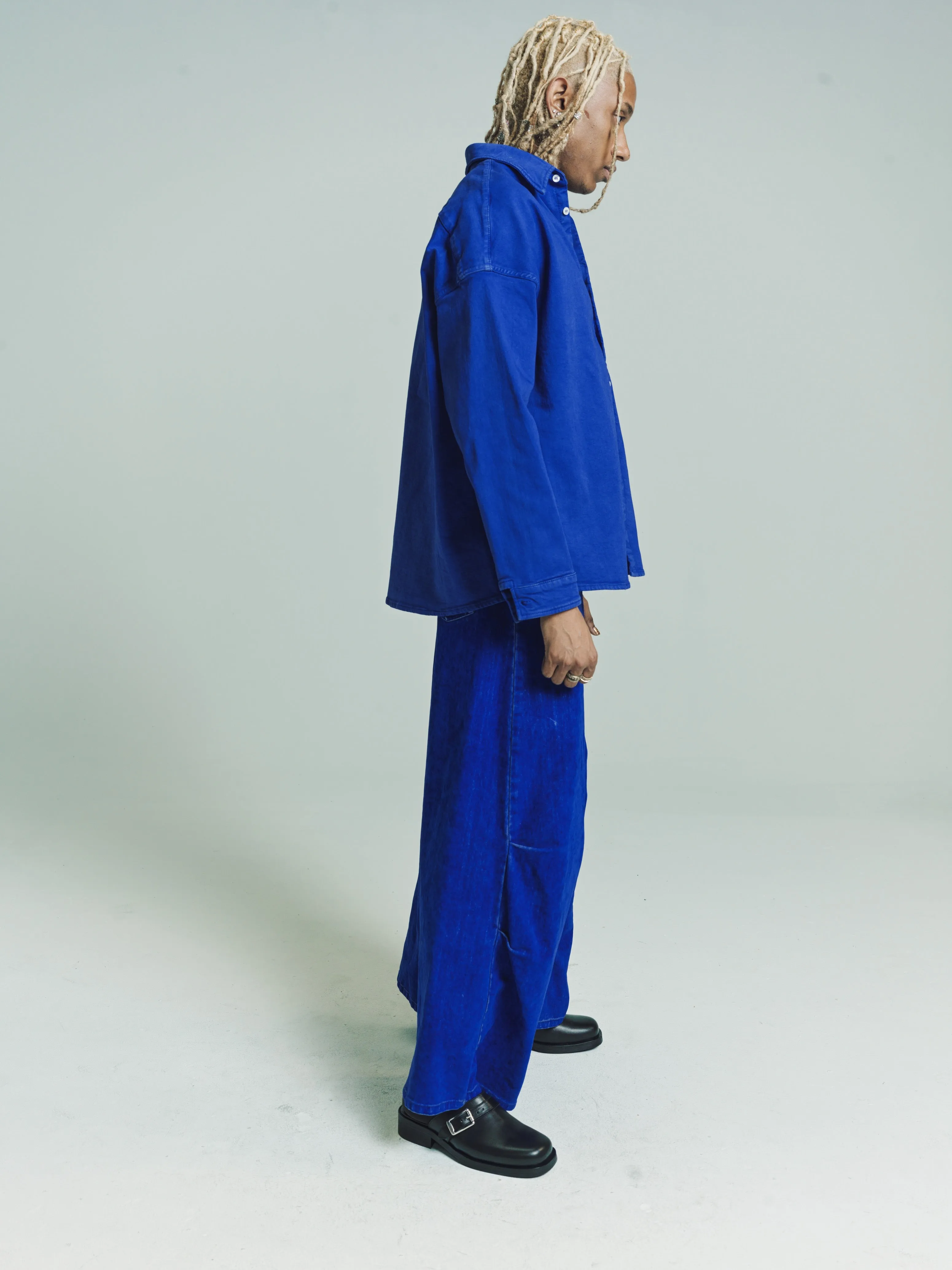 Bluette Ecru Organic Denim Shirt