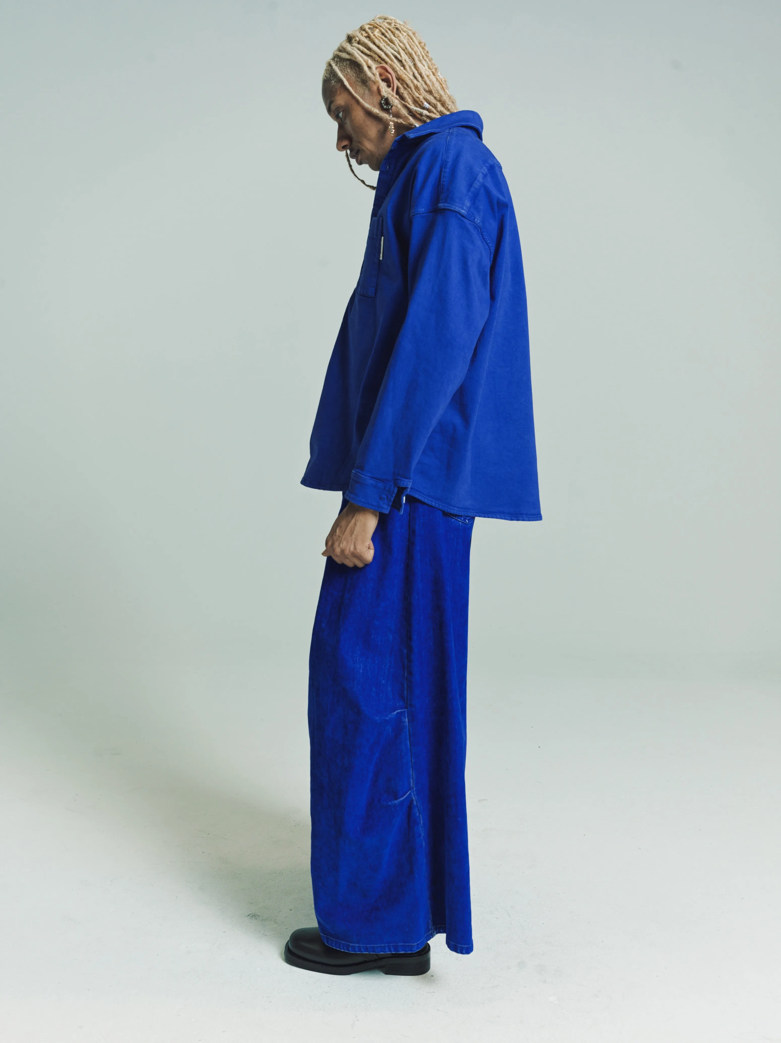 Bluette Ecru Organic Denim Shirt
