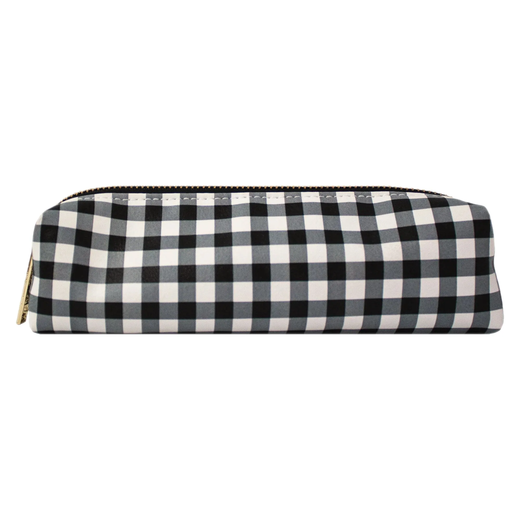 Buffalo Check Black Slim Pencil Case
