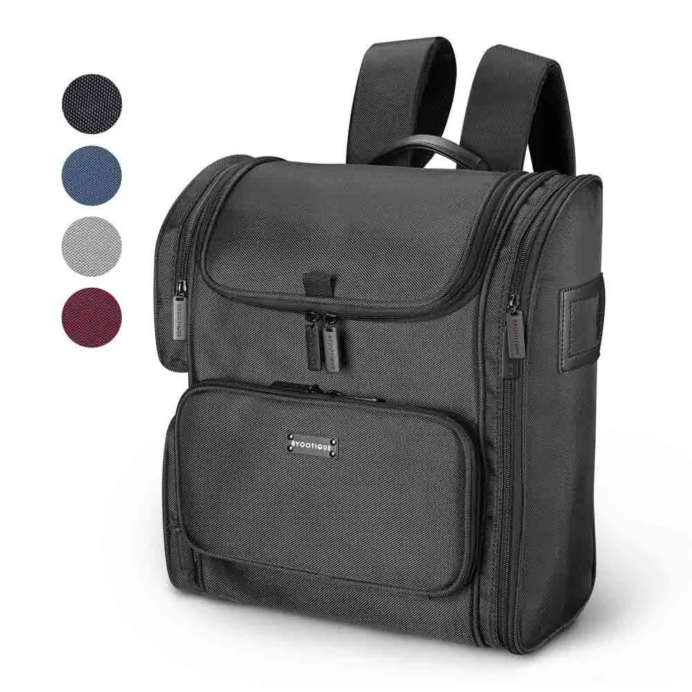 Byootique Essential Travel Makeup Backpack Cosmetic Train Bag