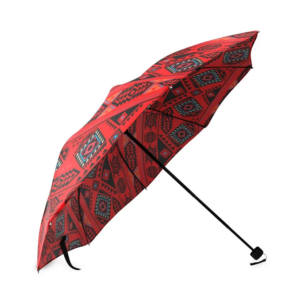 California Coast Mask Foldable Umbrella