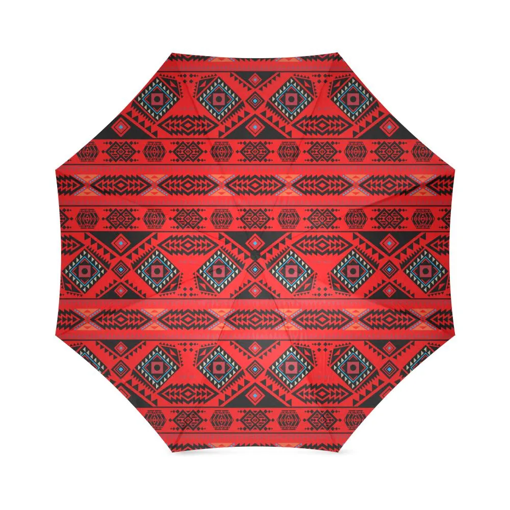 California Coast Mask Foldable Umbrella