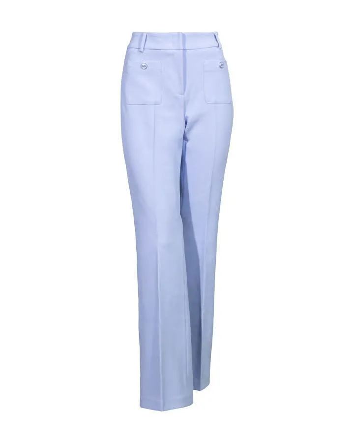 CAMBIO CAI/PNT/FAWN PATCH POCKET WIDE LEG PANT
